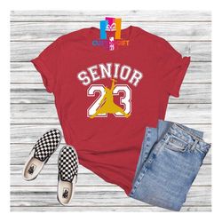senior 2023 t-shirt, graduation shirt, college graduation shirt, sport academy graduation shirt, student shirt, school s