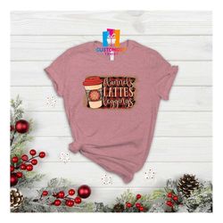 flannels lattes leggings shirt, christmas shirt, buffalo plaid shirt, family shirt, funny shirt, xmas shirt, cute christ