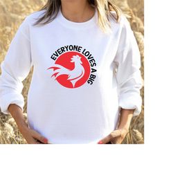 everyone loves a big cock sweater, chicken pullover, rooster jumper, big dick cock hooded jumper.