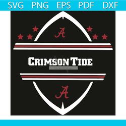 alabama crimson tide logo svg, sport svg, alabama crimson tide svg, crimson tide svg, crimson tide logo, alabama univers