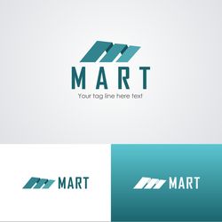 5 mart logo design template 25