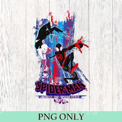 miles dnd gwen png, spider-man 2023, miles morales png, across the spider-verse png, spider peter parker gift ideas png
