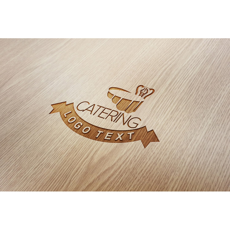 28 Cattering Logo Text Wood Engraved Logo Mockup.jpg