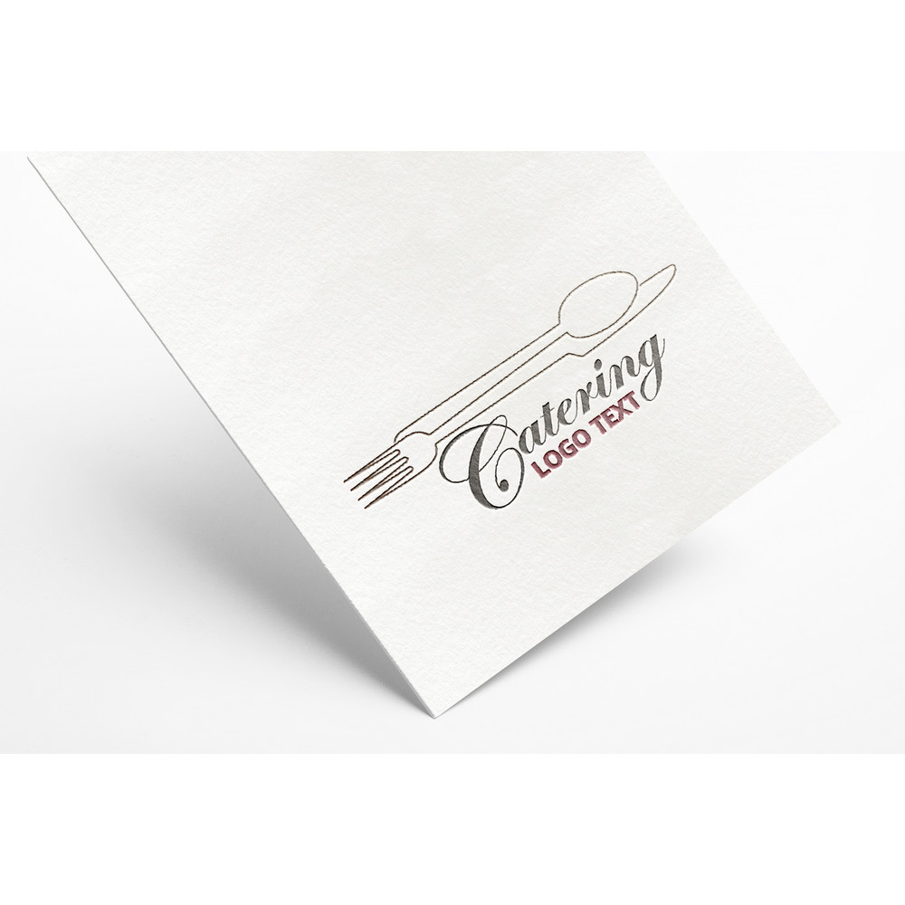 29 Catering Logo Text White Paper Mockup.jpg
