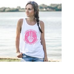 i hope you have the day you deserve tank top, ladies skeleton have a great day singlet for women.