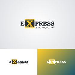 express logo design template 46