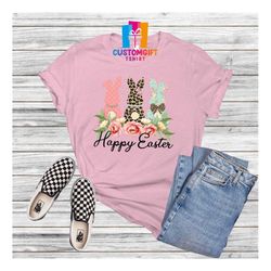 happy easter t-shirt, easter day, leopard shirt, jesus shirt, bunny shirt, egg shirt, rabbit gift, christian shirt, rose