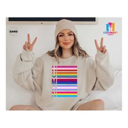 human sweatshirt, pride t-shirt, rainbow shirt, lgbtq shirt, love is love, human rights shirt, equality shirt, colorful