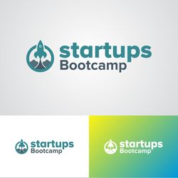 startups boot camp logo design template 53