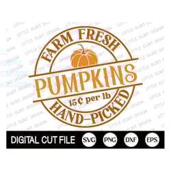 farm fresh pumpkins svg, farmhouse svg, fall svg, fall sign, fall quote, farmhouse sign, farm fresh, autumn cut file, sv