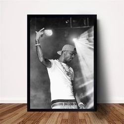 young dolph music poster canvas wall art home decor (no frame)