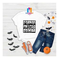 halloween the psycho bunch t-shirt, horror movie killers shirt, halloween shirt, horror fan gift, halloween horror shirt