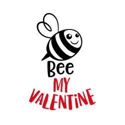 bee mine valentine, valentine svg, cricut silhouette svg eps png dxf, cutting file digital download