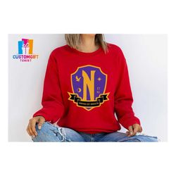 nevermore unitas est invicta 1791 sweatshirt, horror movie shirt, nevermore academy shirt, movie sweatshirt, gift tee, w