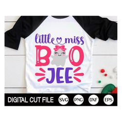 little miss boo jee svg, halloween svg, halloween costume, spooky svg, halloween shirt svg, hocus pocus svg, png, dxf, s