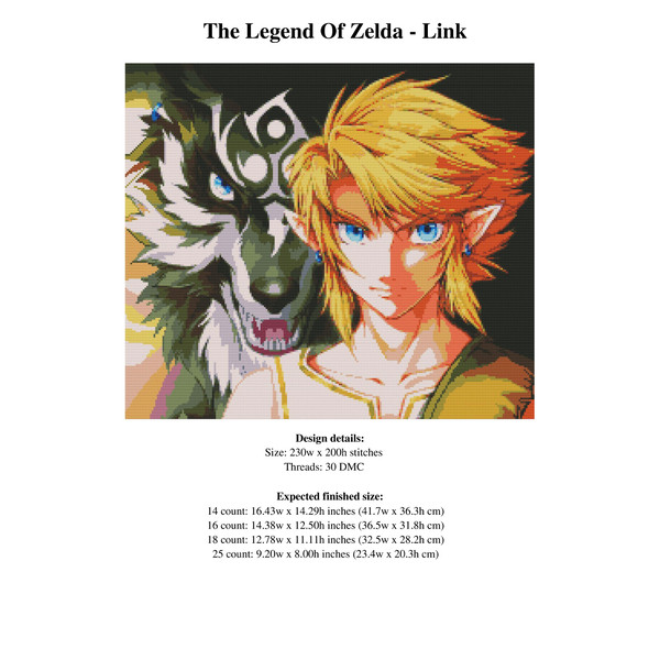 The Legend Of Zelda color chart01.jpg
