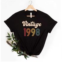 23rd birthday shirt, vintage 1998 shirt, 23rd birthday best friend, 23rd birthday gift for women, 23rd birthday gift
