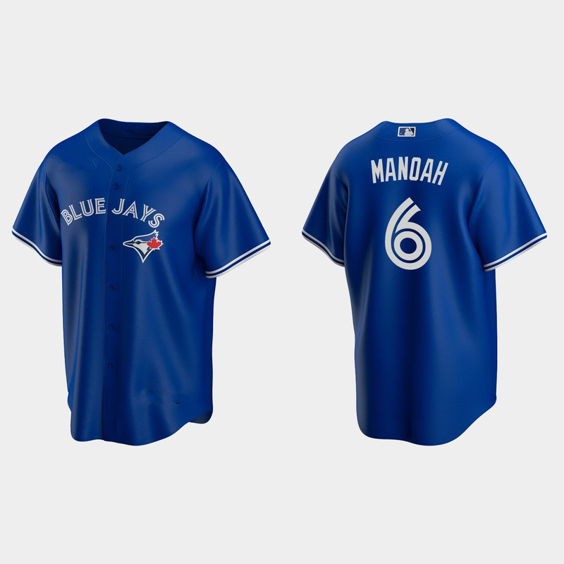 Alek Manoah Toronto Blue Jays Replica Alternate Royal Jersey.jpg