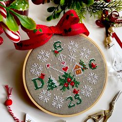 TIME FOR CHRISTMAS Cross stitch pattern PDF by CrossStitchingForFun, Instant Download,  CHRISTMAS Cross stitch pattern