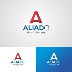 ali ado logo design template 64