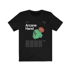 arcane hand t-shirt  dnd gifts  dungeons and dragons  d&d  dungeon master