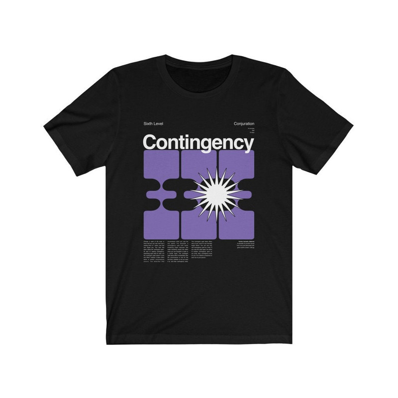 Contingency T-Shirt DND Gifts Dungeons and Dragons D&D Dungeon Master.jpg