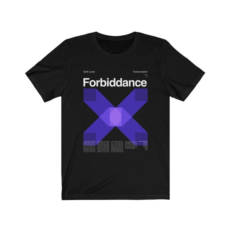 Forbiddance T-Shirt DND Gifts Dungeons and Dragons D&D Dungeon Master.jpg