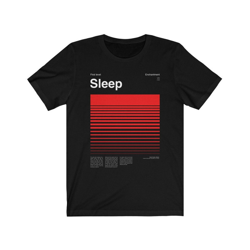 Sleep Spell T-Shirt   DND Gifts  Dungeons and Dragons  D&D  Dungeon Master.jpg