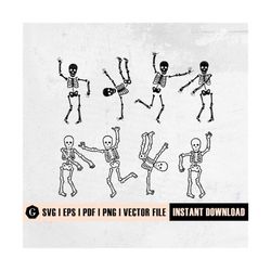 dancing skeletons svg | skeleton hand svg | skull couple | skeleton couple | dancing svg | skull silhouette | bones of h