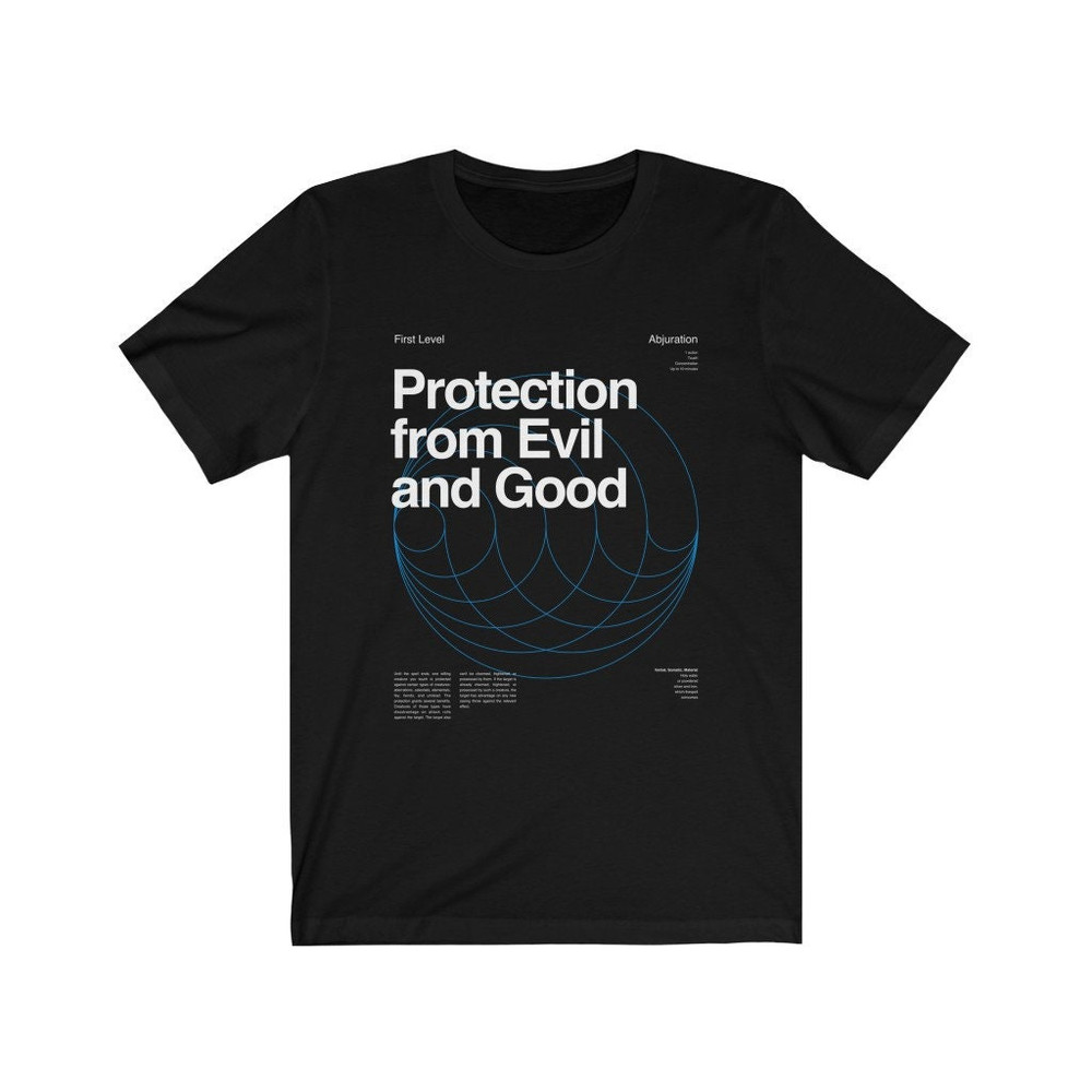 Protection from Evil and Good Spell T-Shirt DND Gifts Dungeons and Dragons D&D Dungeon Master.jpg