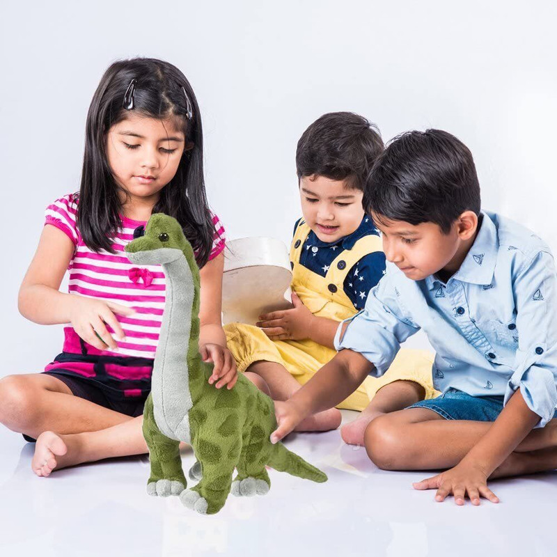 New Green Brachiosaurus Dinosaur Plush Toy 2
