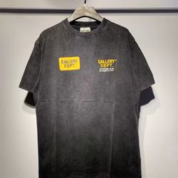 gallery dept graffiti washed t-shirts for mens womens short sleeve tees
