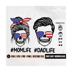 us mom life dad life svg | mom life svg | mom svg | dad life svg | momlife svg | mom life dad life png | dadlife svg | u
