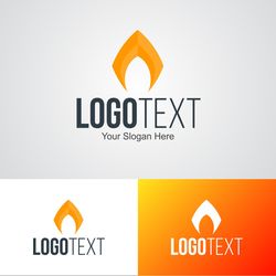 logo text design template 118