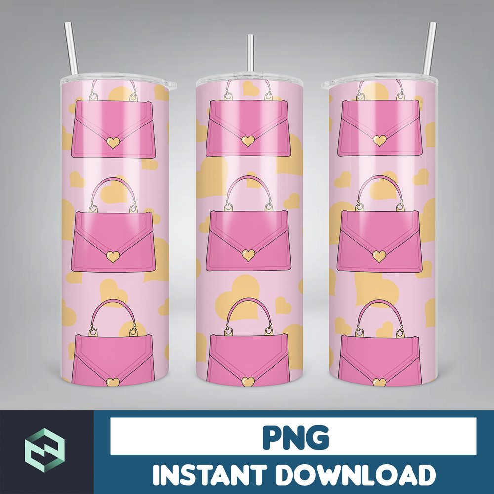 Barbie Tumbler Wrap, 20 oz Skinny Tumbler Wrap Sublimation Design, Straight & Tapered Tumbler Wrap (43).jpg