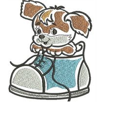 little dog baby embroidery design pattern file Machine Embroidery Designs, instantly download