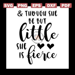 and though she be but little she is fierce svg, drinking svg