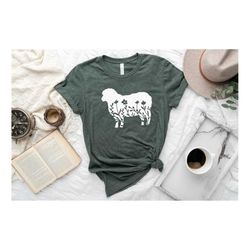 sheep shirt, sheep gift shirt, sheep t-shirts, sheep lover, sheep kids shirts, sheep tops, girls shirt, farm sheep shirt