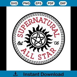 supernatural logo all star converse logo converse brand svg