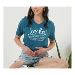teacher shirts, teacher, teacher definition shirt, teacher women shirt, gift for teacher gift appreciation week, christm