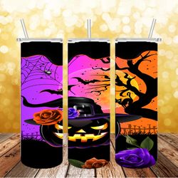 Oogie Boogie Coffee Halloween Tumbler png, 3D Tumbler Wrap, Straight Tumbler PNG Design 20oz/ 30oz Tumbler PNG, PNG file