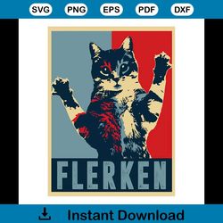 Flerken Captain Marvel Cat Vintage TV Show Svg