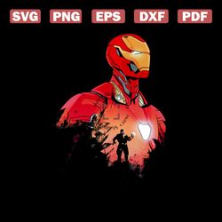 iron man superhero save the world tv show svg