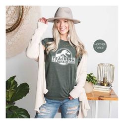 dinosaur teacher shirt, teaching is a walk in the park, funny teacher shirt, teacher shirt gift, dinosaur teacher shirt,