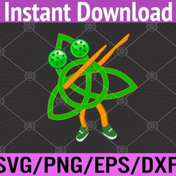 celtic irish symbol st patricks day dabbing trinity knot svg, eps, png, dxf, digital download