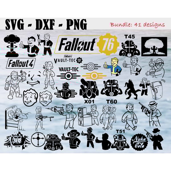 Fallout Boy SVG, Fallout Boy Bundle SVG, PNG, DXF, PDF, JPG, | Inspire ...