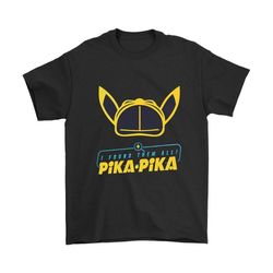 detective pikachu pokemon pika pika men&8217s t-shirt