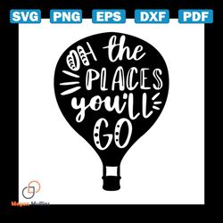 oh the places you'll go svg