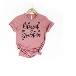 blessed grandma shirt, grandma gift, mothers day gift, grandma mothers day shirt, gift for grandmother, shirt for grandm