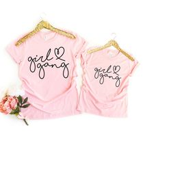 mommy and me shirts, mama mini gift for mom and girl matching mom daughter tees
